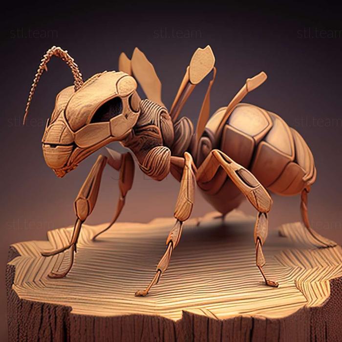 3D model Camponotus kurdistanicus (STL)